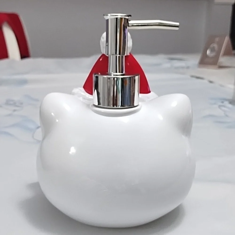 Hello Kitty Red Bow Soap Dispenser